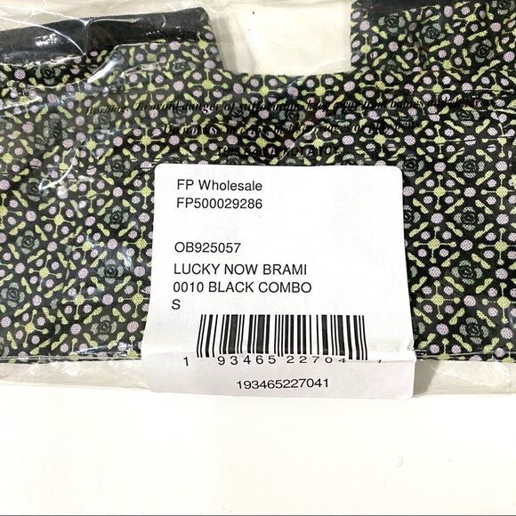 Free People Lucky Now Brami Black Combo - Size Small - Picture 5 of 5